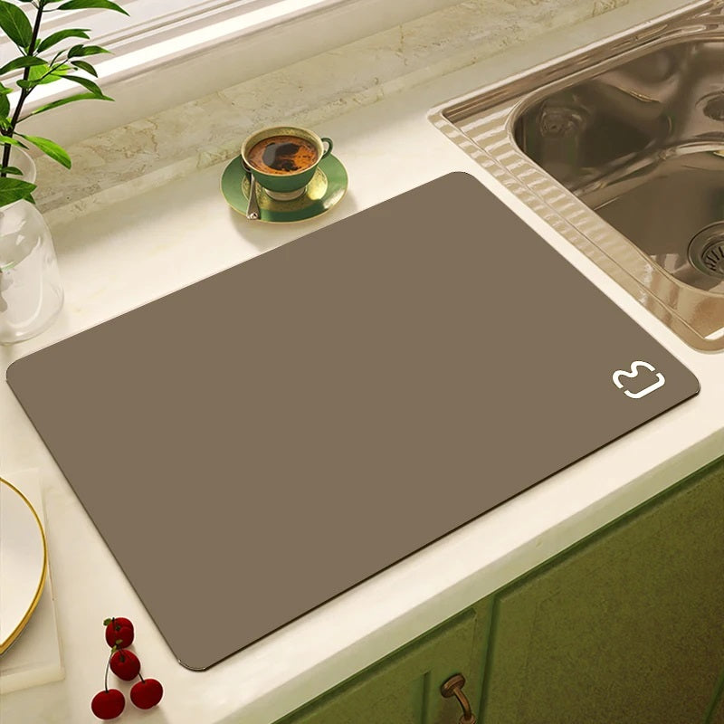 Dish Drying Mat - Super Water Absorbent