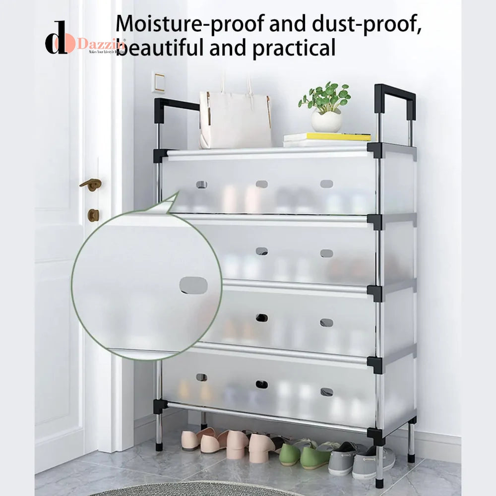 RACK HEAVY DUTY STORAGE STAND FOR SHOES HEELS TOYS & MORE - HALLWAY DORM & GARAGE - 4 to 7 LAYER