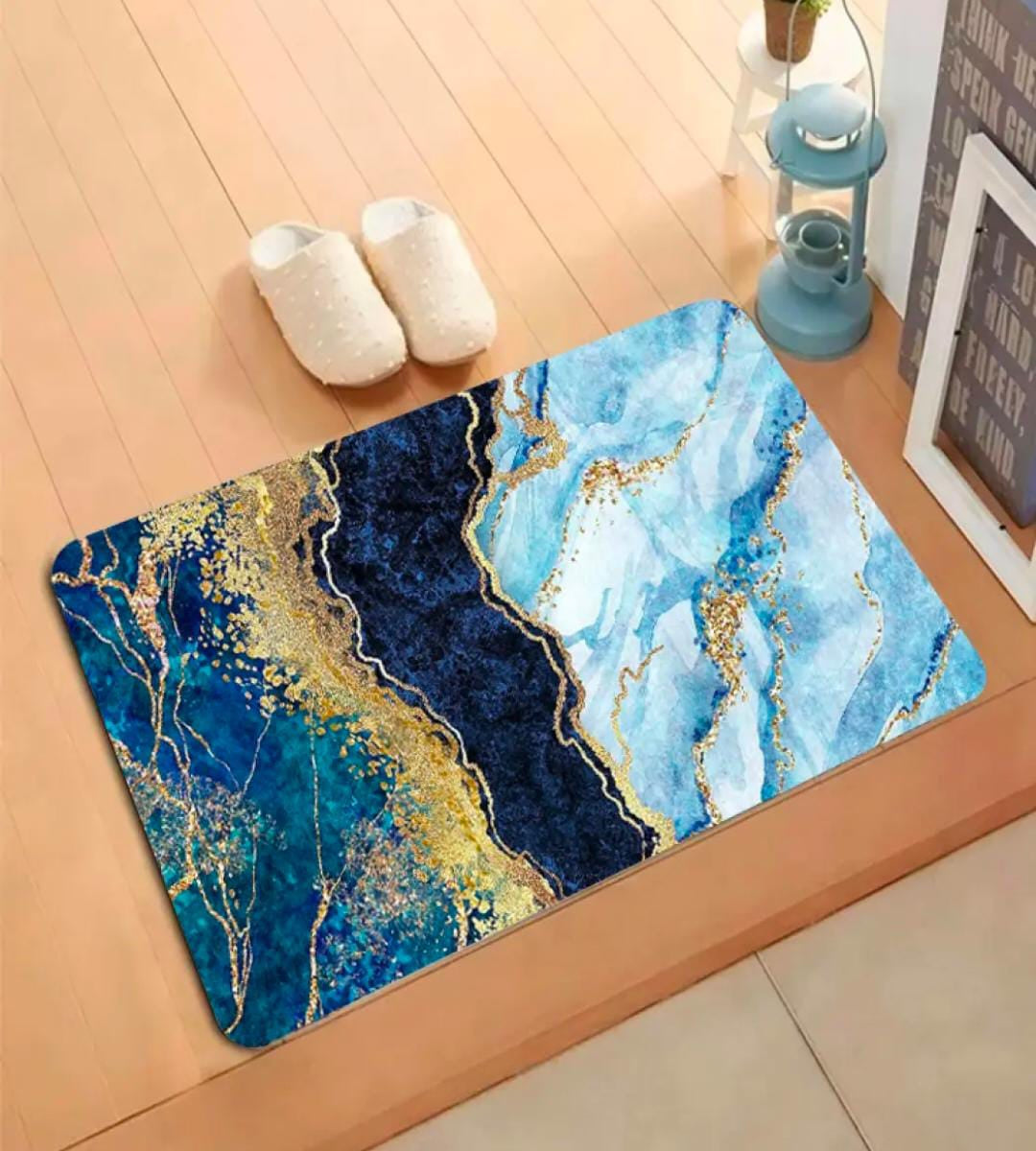 Tiles Bathroom Mat - Super Water Absorbent