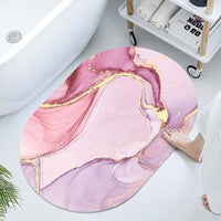 Tiles Bathroom Mat - Super Water Absorbent