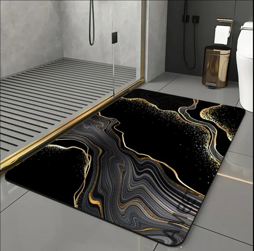 Tiles Bathroom Mat - Super Water Absorbent