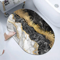 Tiles Bathroom Mat - Super Water Absorbent