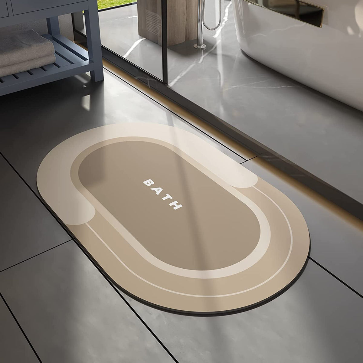 Bathroom Mat - Super Water Absorbent