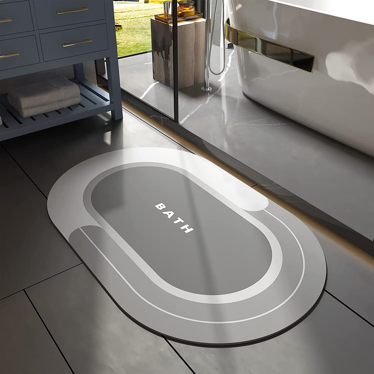 Bathroom Mat - Super Water Absorbent