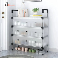 RACK HEAVY DUTY STORAGE STAND FOR SHOES HEELS TOYS & MORE - HALLWAY DORM & GARAGE - 4 to 7 LAYER