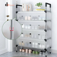 RACK HEAVY DUTY STORAGE STAND FOR SHOES HEELS TOYS & MORE - HALLWAY DORM & GARAGE - 4 to 7 LAYER
