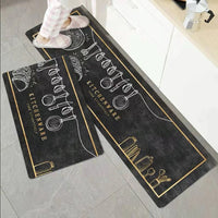 Kitchen Runner Mat 2pcs