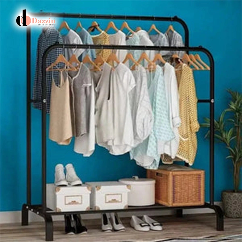 LUXORMOVE METAL CLOTH STAND - DOUBLE POLE