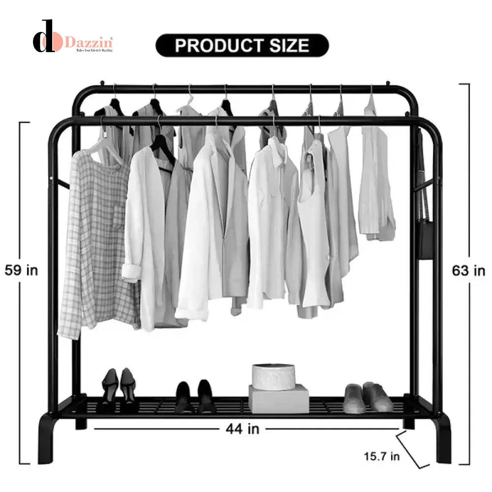 LUXORMOVE METAL CLOTH STAND - DOUBLE POLE
