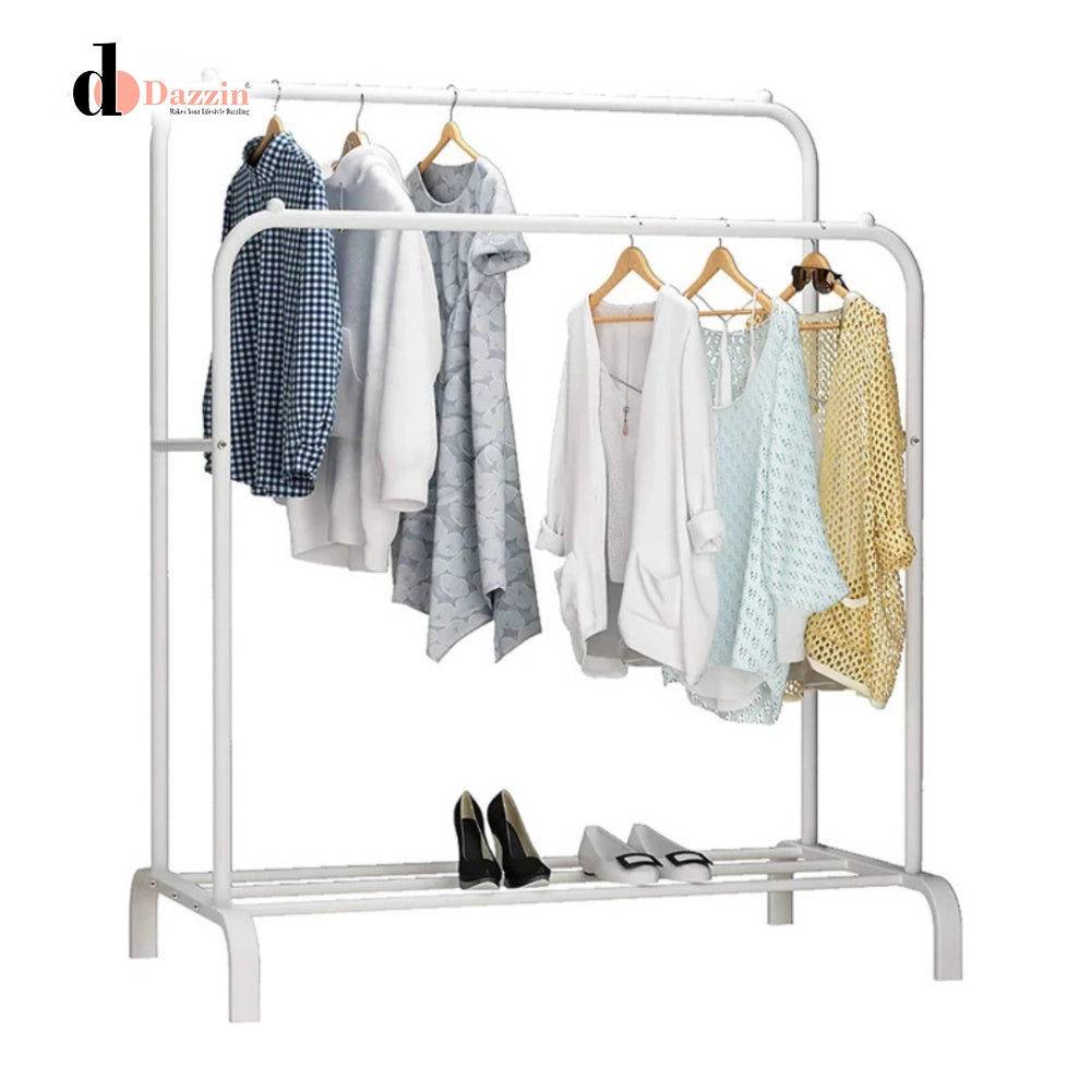 LUXORMOVE METAL CLOTH STAND - DOUBLE POLE