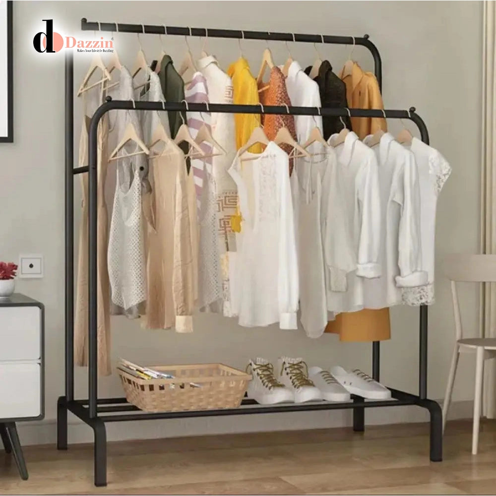 LUXORMOVE METAL CLOTH STAND - DOUBLE POLE