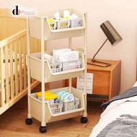 Modern 3x Layers Storage Cart